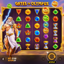 FunBet - Gates of Olympus Slot - Mnożniki x500